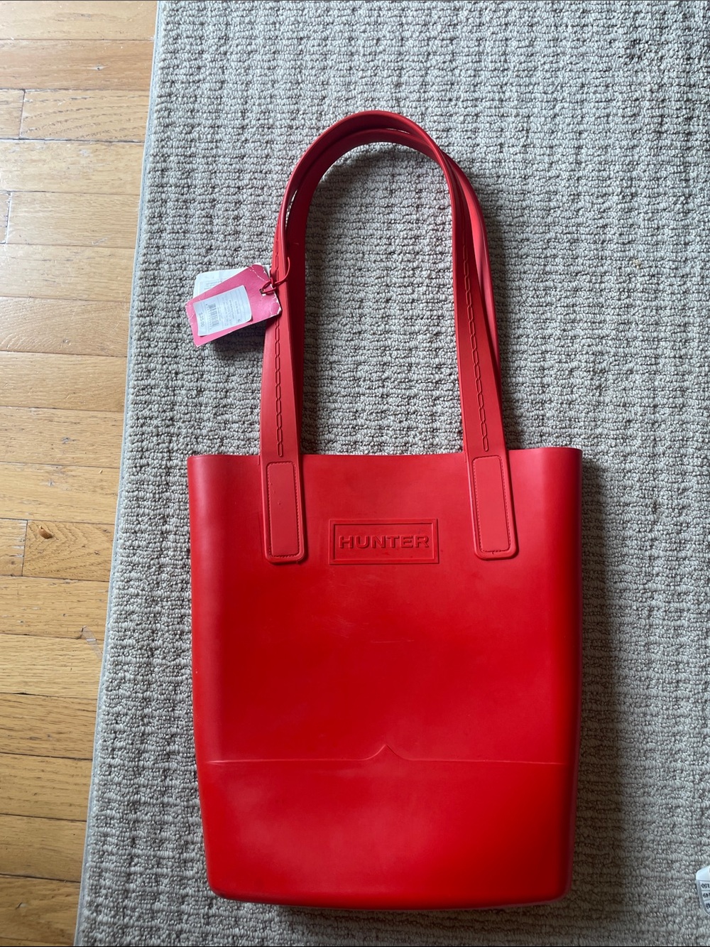Hunter rubber tote red - Picture 8 of 8